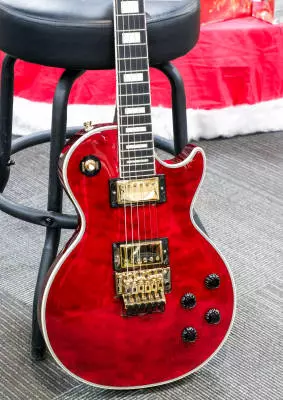 Epiphone - Alex Lifeson Les Paul Axcess Quilt - Ruby Red